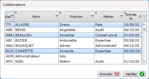Collaborateurs