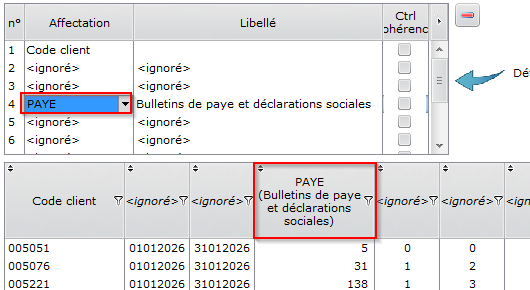 Format d'import Format d'import