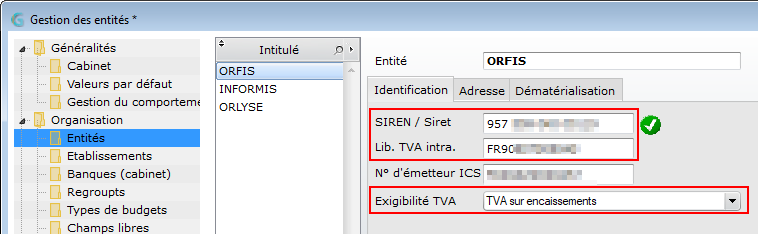 Config entité Config entité